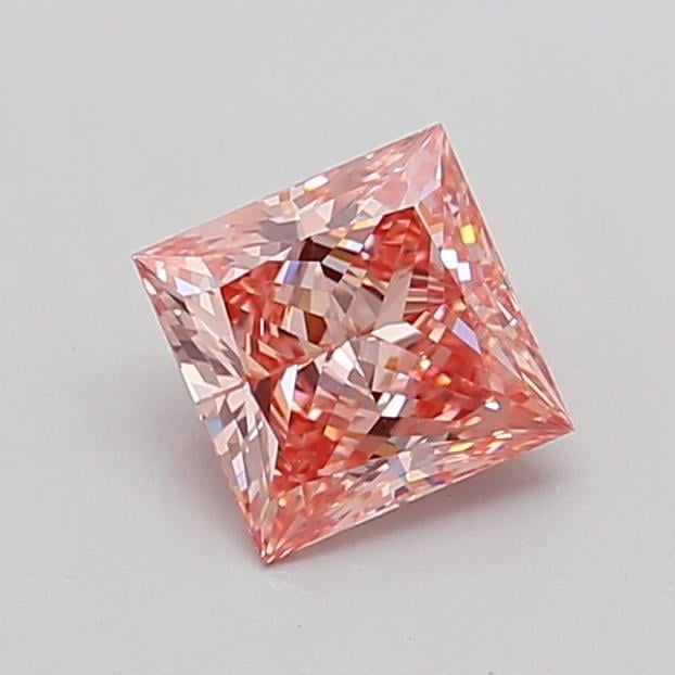1.10 Ct. Fancy Intense  Pink Princess Lab Grown Diamond