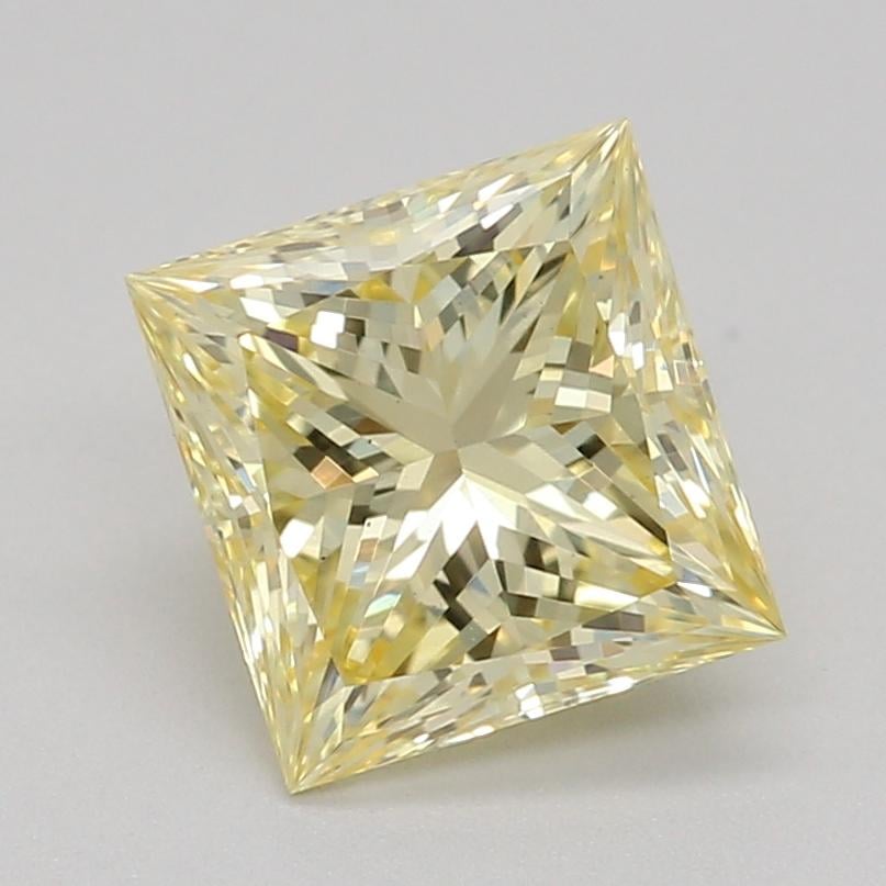 1.02 Ct. Fancy Intense Yellow Princess Lab Grown Diamond