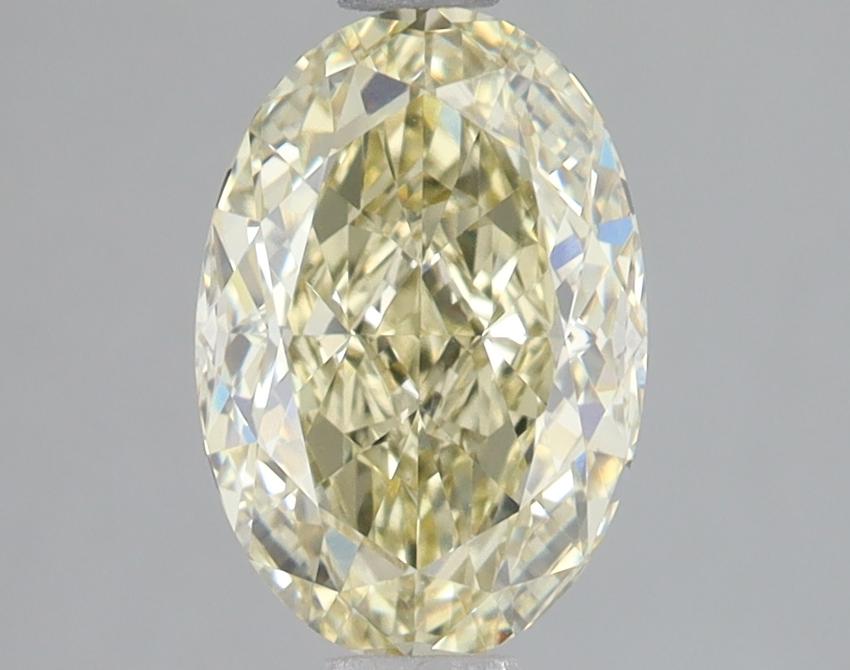 2.01 Ct. Fancy Yellow Oval Lab Grown Diamond