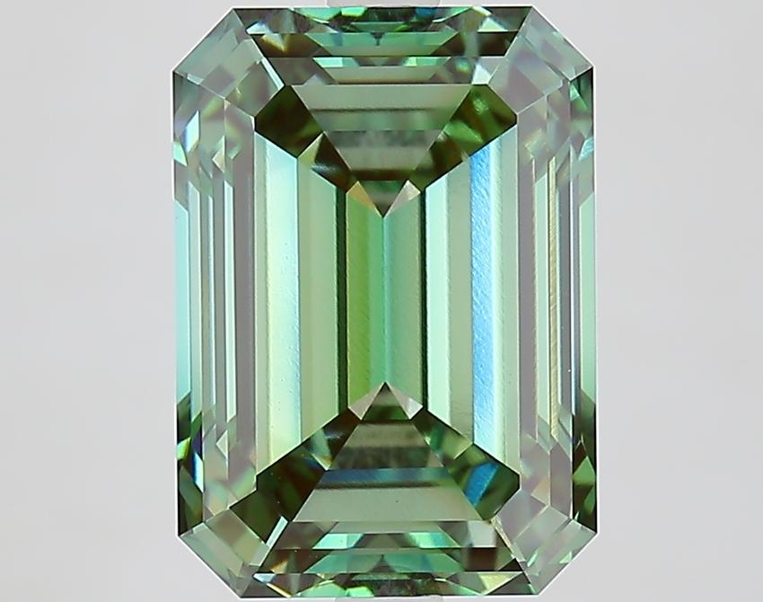 5.27 Ct. Fancy Vivid Green Emerald Lab Grown Diamond