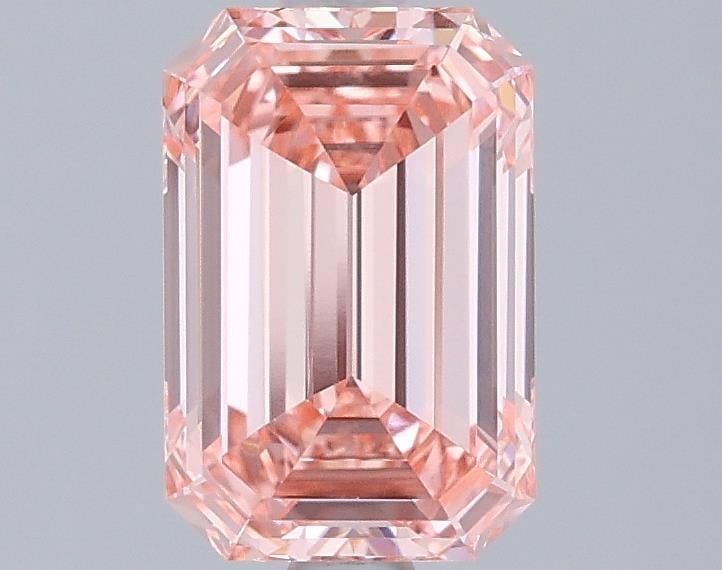1.50 Ct. Fancy Vivid Pink Emerald Lab Grown Diamond