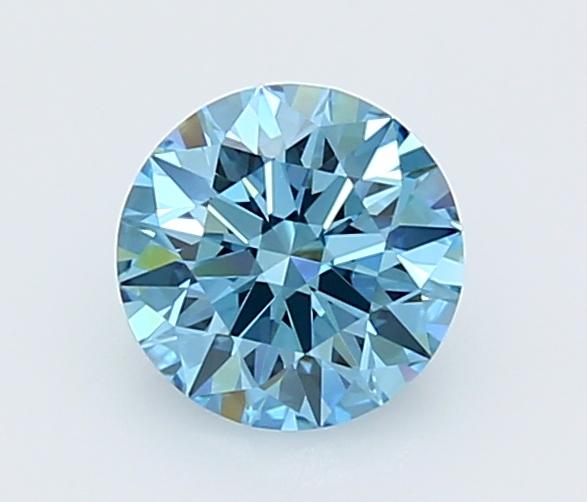 1.04 Ct. Fancy Vivid  Blue Round Lab Grown Diamond