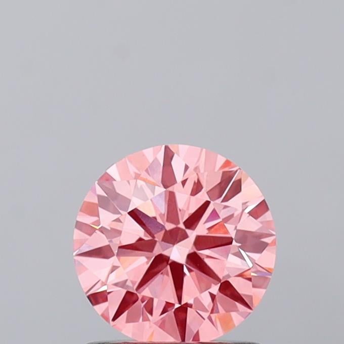 1.02 Ct. Fancy Vivid  Pink Round Lab Grown Diamond
