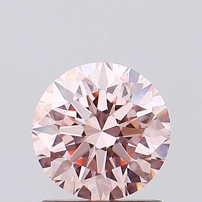 1.03 Ct. Fancy Intense Pink Round Lab Grown Diamond