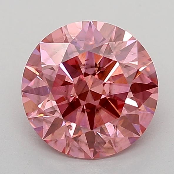 1.50 Ct. Fancy Vivid  Pink Round Lab Grown Diamond