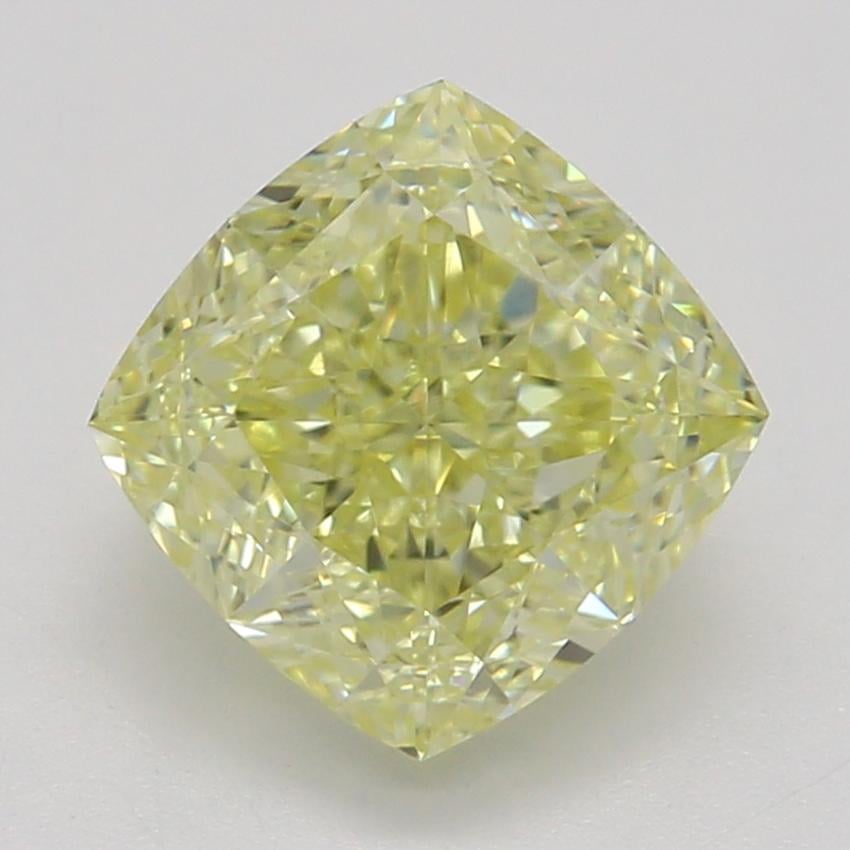 1.21 Ct. Fancy Yellow Cushion Diamond