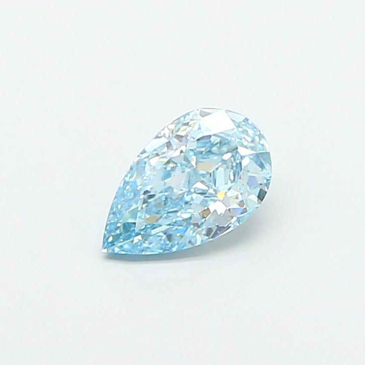 1.07 Ct. Fancy Vivid  Blue Pear Lab Grown Diamond