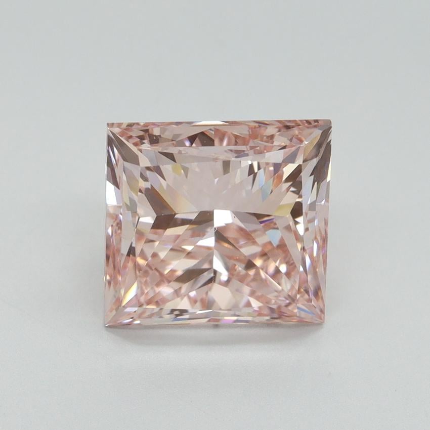 5.00 Ct. Fancy Intense Pink Princess Lab Grown Diamond