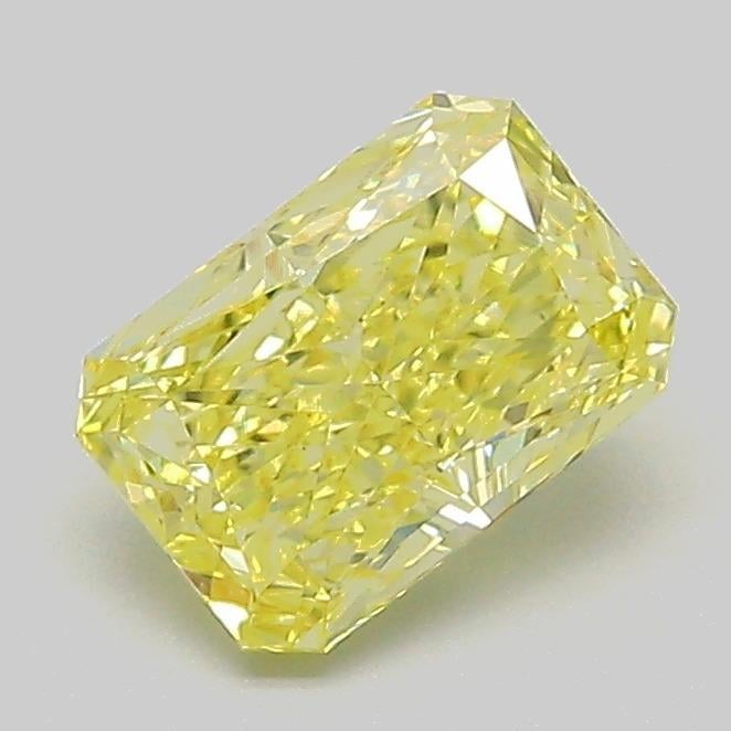 1.09 Ct. Fancy Intense  Yellow Radiant Lab Grown Diamond