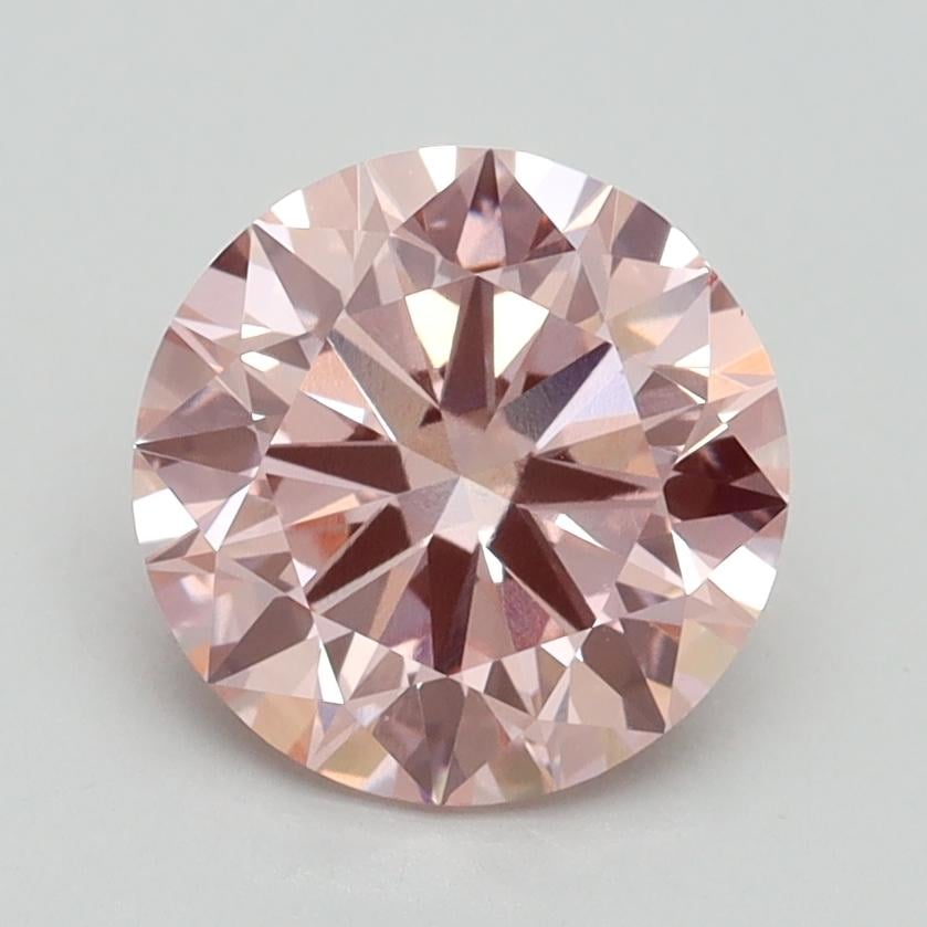 1.90 Ct. Fancy Intense Pink Round Lab Grown Diamond