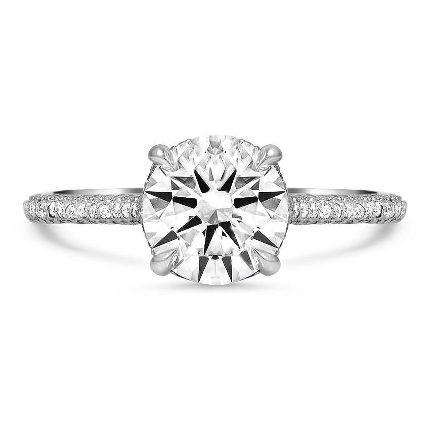 Custom Micro-Pave Diamond Ring