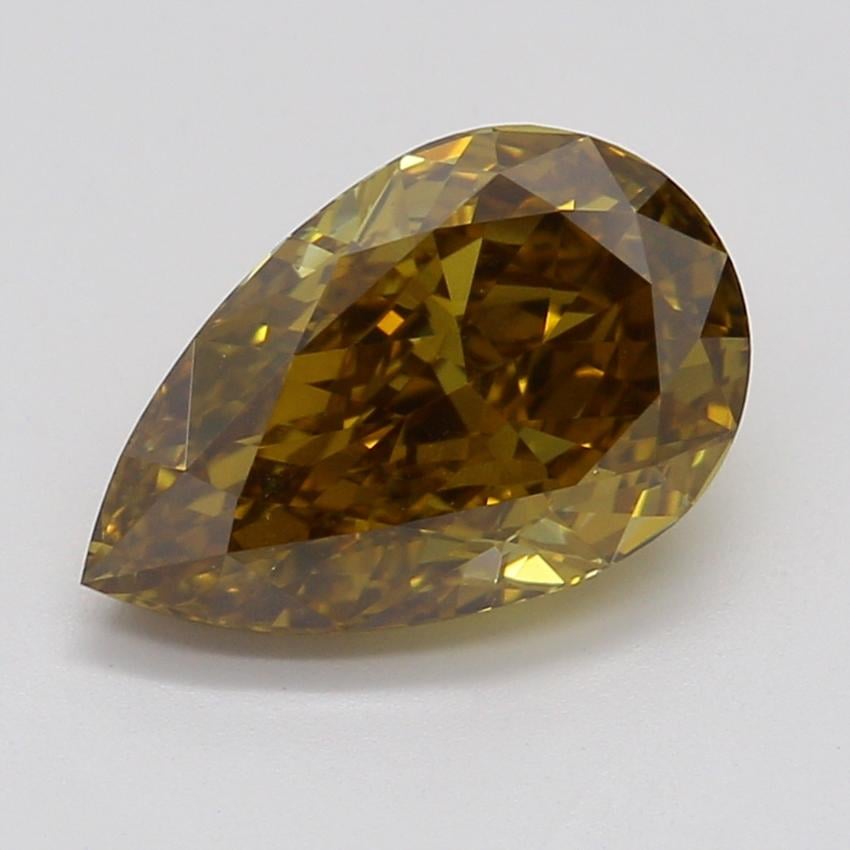 1.07 Ct. Fancy Deep Brown-Yellow Pear Diamond