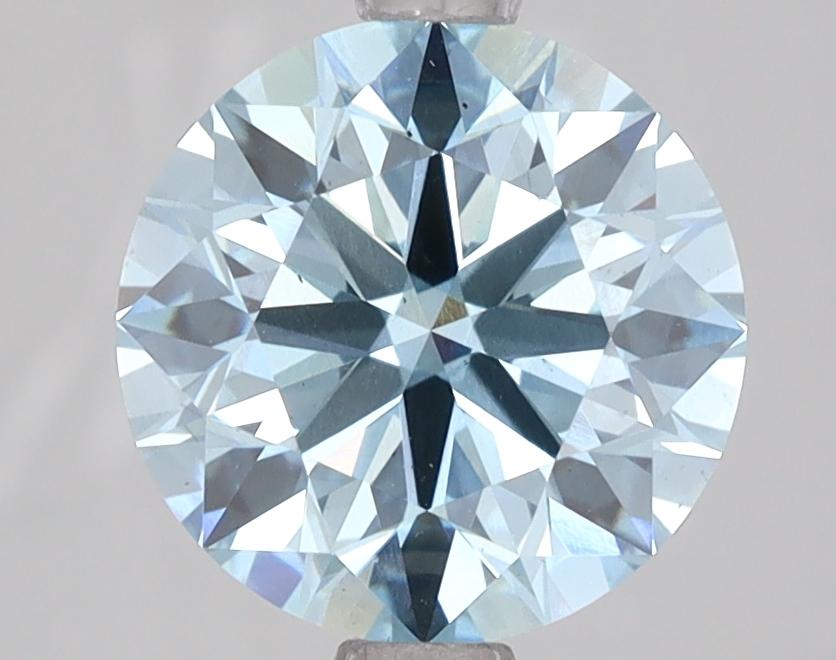 2.50 Ct. Fancy Intense Blue Round Lab Grown Diamond