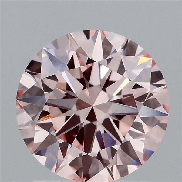 1.60 Ct. Fancy Intense Pink Round Lab Grown Diamond