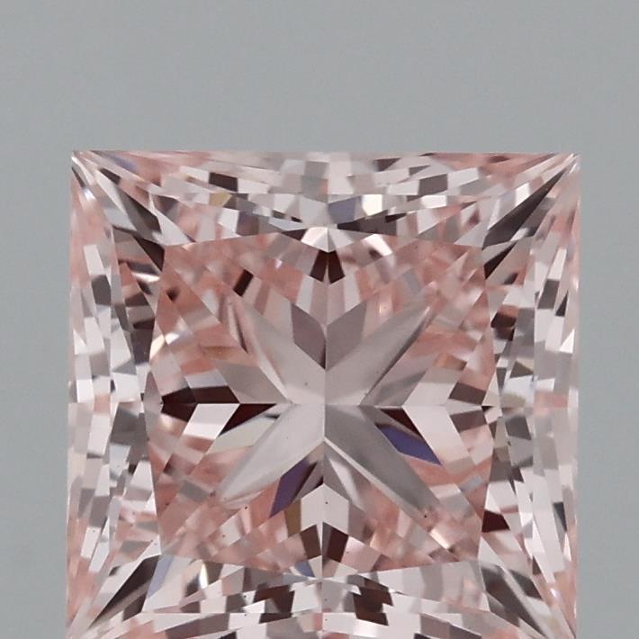 1.93 Ct. Fancy Vivid Pink Princess Lab Grown Diamond