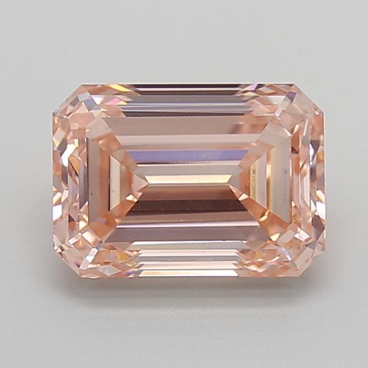3.03 Ct. Fancy Intense  Pink Emerald Lab Grown Diamond