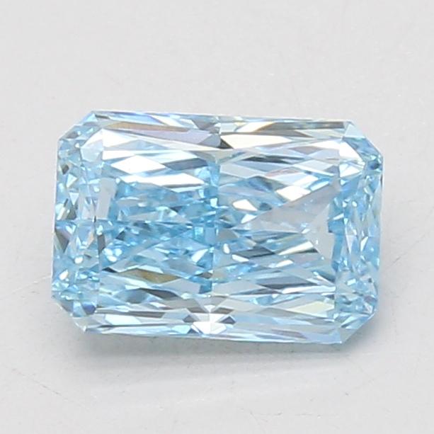 1.47 Ct. Fancy Vivid Blue Radiant Lab Grown Diamond