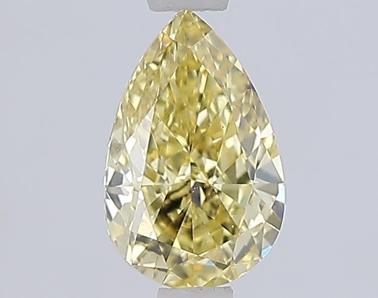 1.02 Ct. Fancy Intense  Yellow Pear Lab Grown Diamond