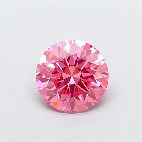 1.20 Ct. Fancy Vivid Pink Round Lab Grown Diamond