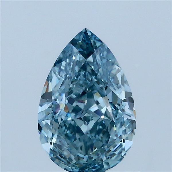 1.07 Ct. Fancy Blue Pear Lab Grown Diamond