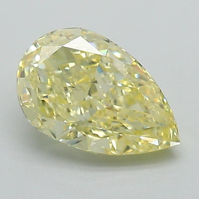1.24 Ct. Fancy Intense Yellow Pear Lab Grown Diamond