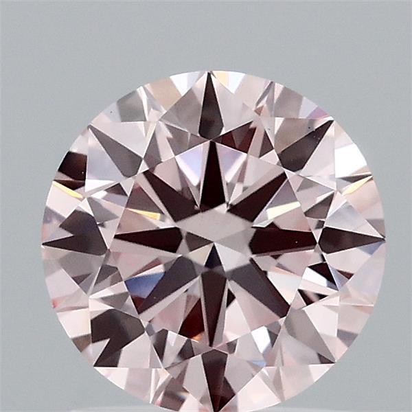 1.30 Ct. Fancy Intense Pink Round Lab Grown Diamond