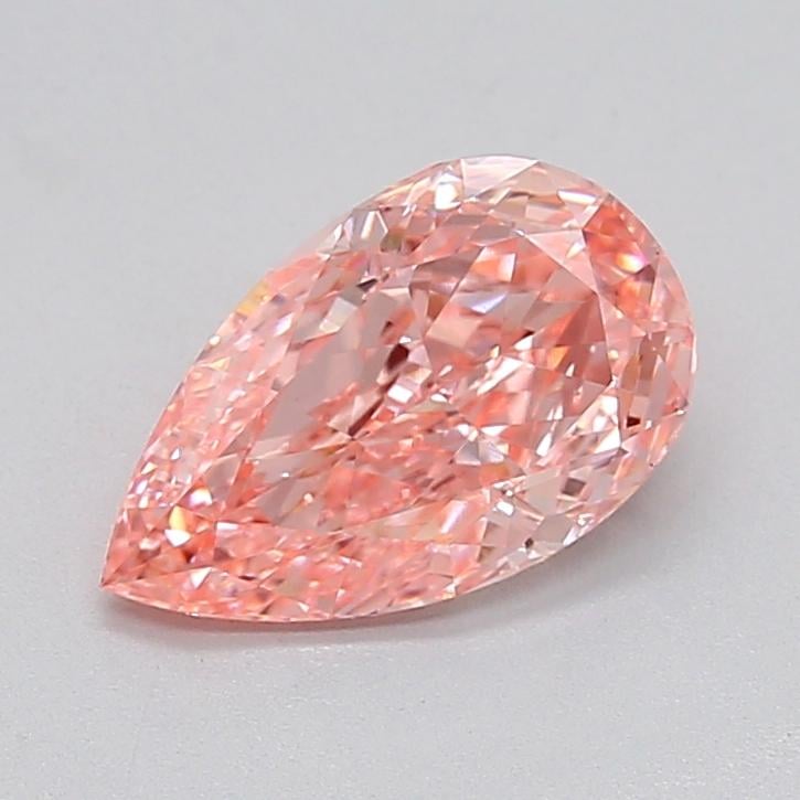 1.88 Ct. Fancy Vivid  Pink Pear Lab Grown Diamond
