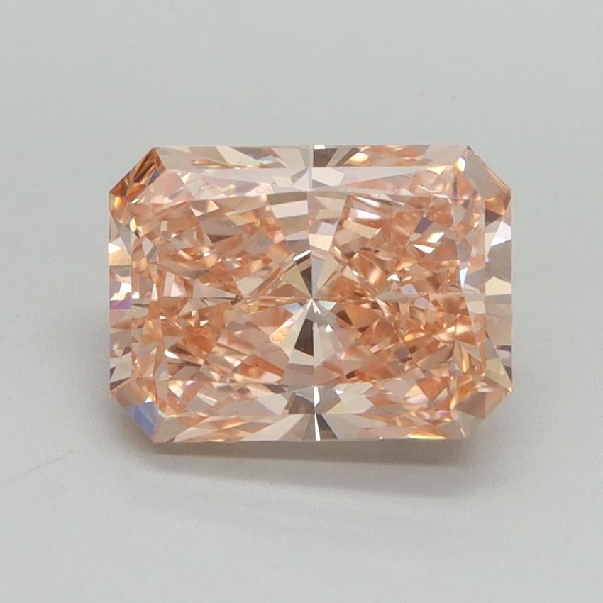 2.08 Ct. Fancy Vivid Pink Radiant Lab Grown Diamond