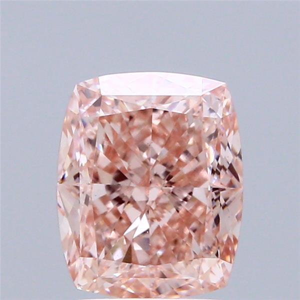 2.52 Ct. Fancy Intense Pink Cushion Lab Grown Diamond