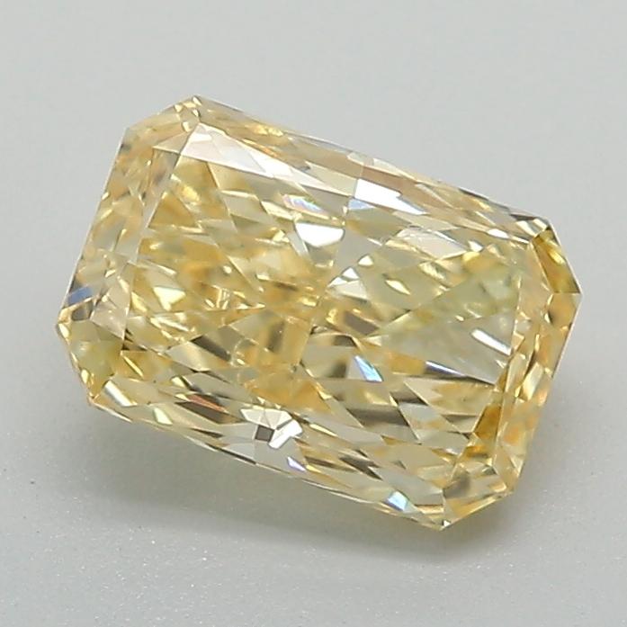 1.09 Ct. Fancy Yellow Radiant Lab Grown Diamond