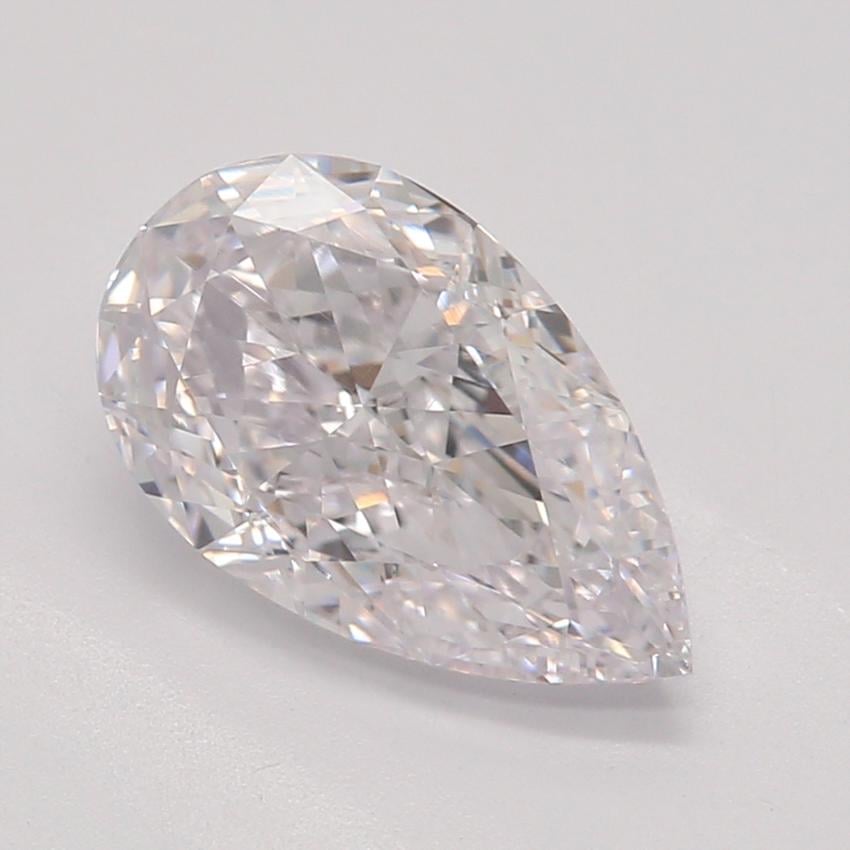 1.04 Ct. Faint Pink Pear Diamond