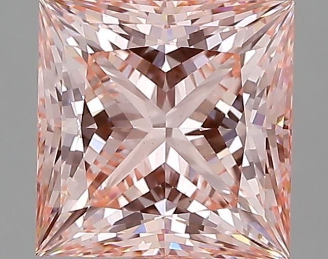 2.35 Ct. Fancy Vivid Pink Princess Lab Grown Diamond