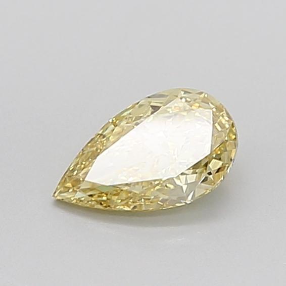 1.06 Ct. Fancy Intense Yellow Pear Lab Grown Diamond