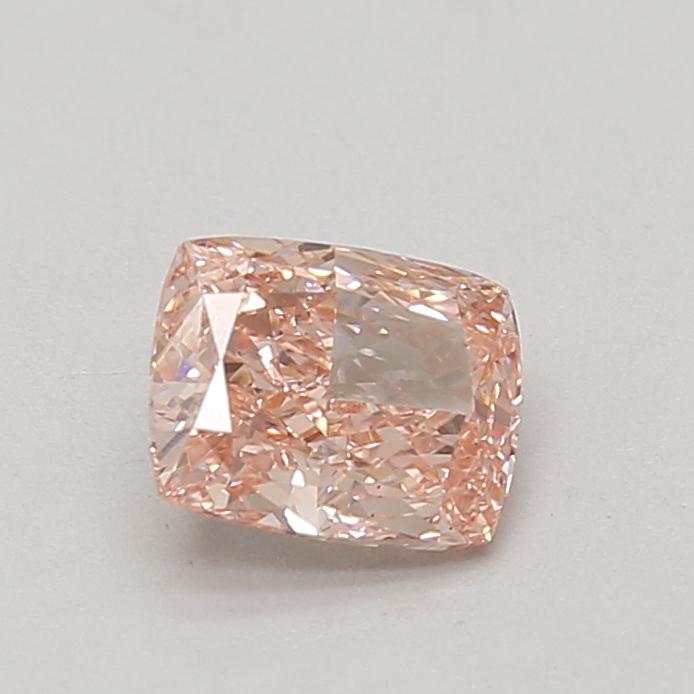 1.08 Ct. Fancy Vivid Pink Cushion Lab Grown Diamond