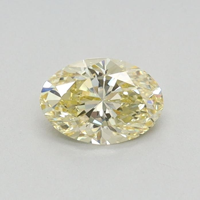 0.34 Ct. Fancy Intense Yellow Oval Lab Grown Diamond