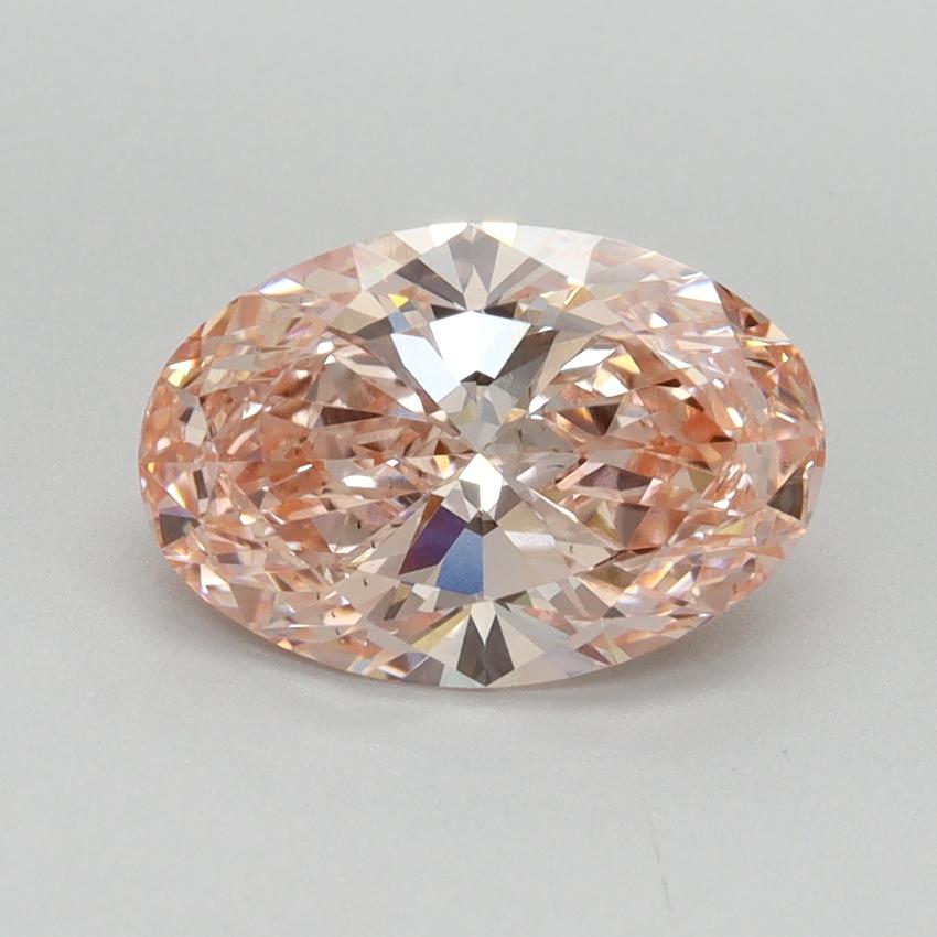 2.02 Ct. Fancy Vivid Pink Oval Lab Grown Diamond