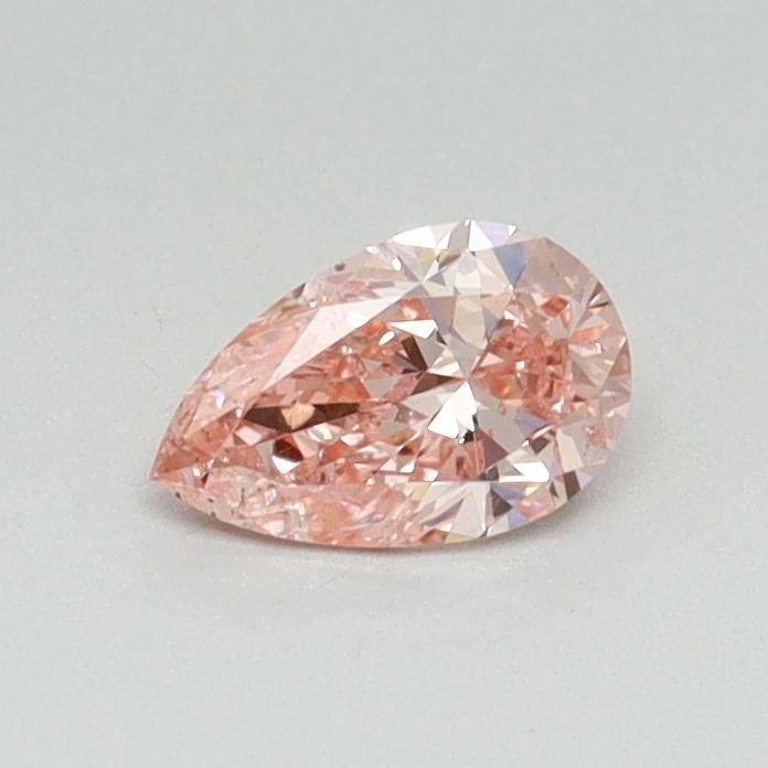 0.34 Ct. Fancy Vivid Pink Pear Lab Grown Diamond
