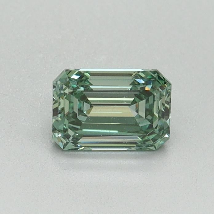 0.46 Ct. Fancy Vivid Green Emerald Lab Grown Diamond