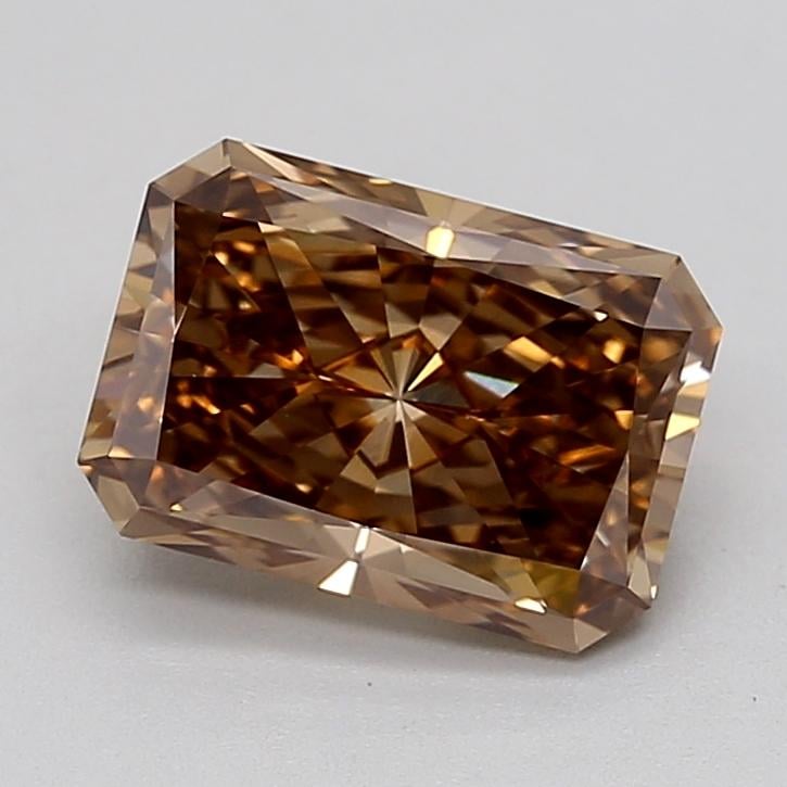 1.98 Ct. Fancy  Brown Radiant Lab Grown Diamond