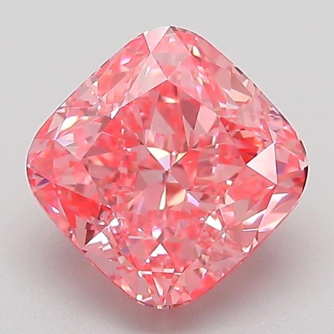 2.09 Ct. Fancy Pink Cushion Lab Grown Diamond