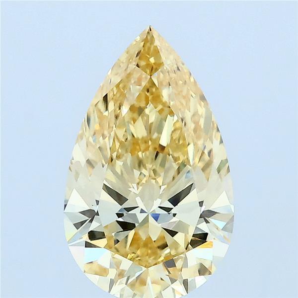 1.72 Ct. Fancy Yellow Pear Lab Grown Diamond