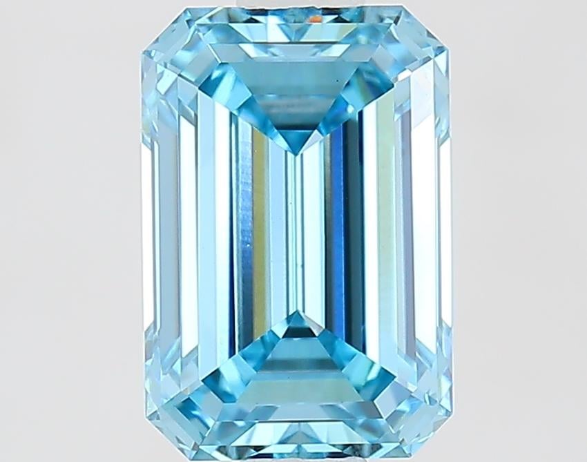 1.68 Ct. Fancy Blue Emerald Lab Grown Diamond