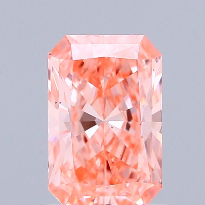 1.04 Ct. Fancy Vivid Pink Radiant Lab Grown Diamond