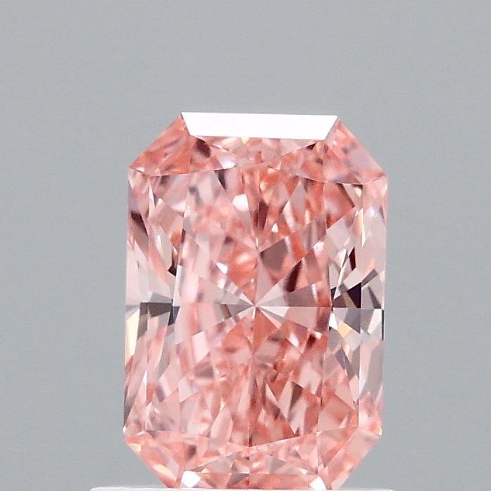 1.01 Ct. Fancy Vivid Pink Radiant Lab Grown Diamond