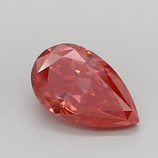 1.15 Ct. Fancy Vivid  Pink Pear Lab Grown Diamond