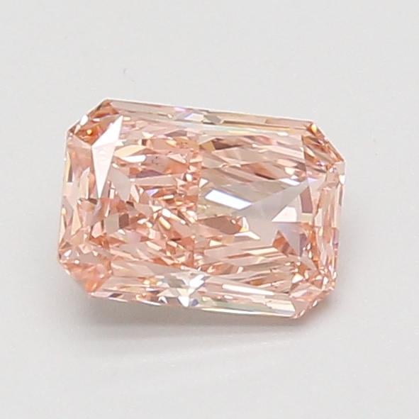 1.00 Ct. Fancy Vivid Pink Radiant Lab Grown Diamond