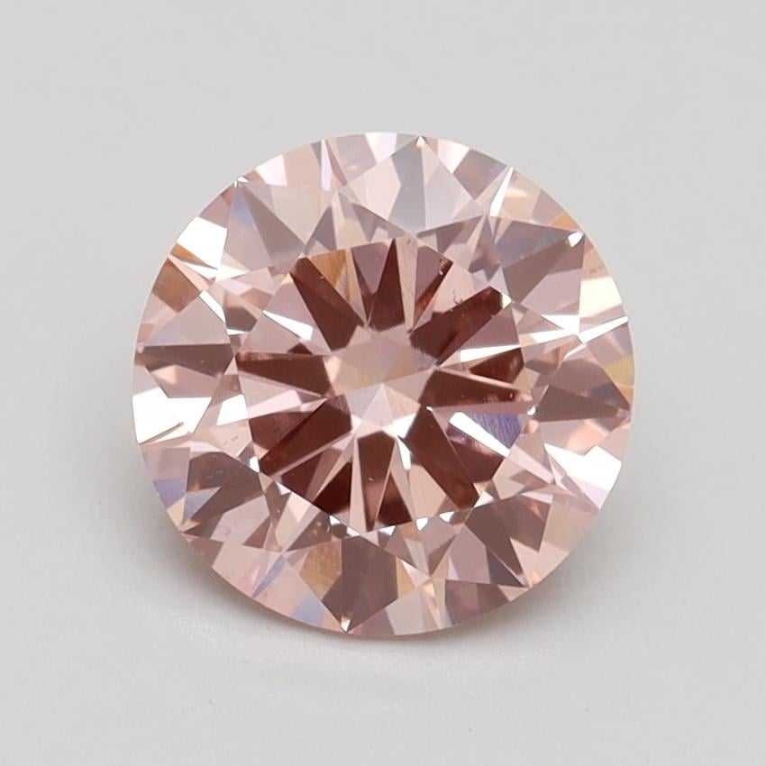 1.70 Ct. Fancy Intense Pink Round Lab Grown Diamond