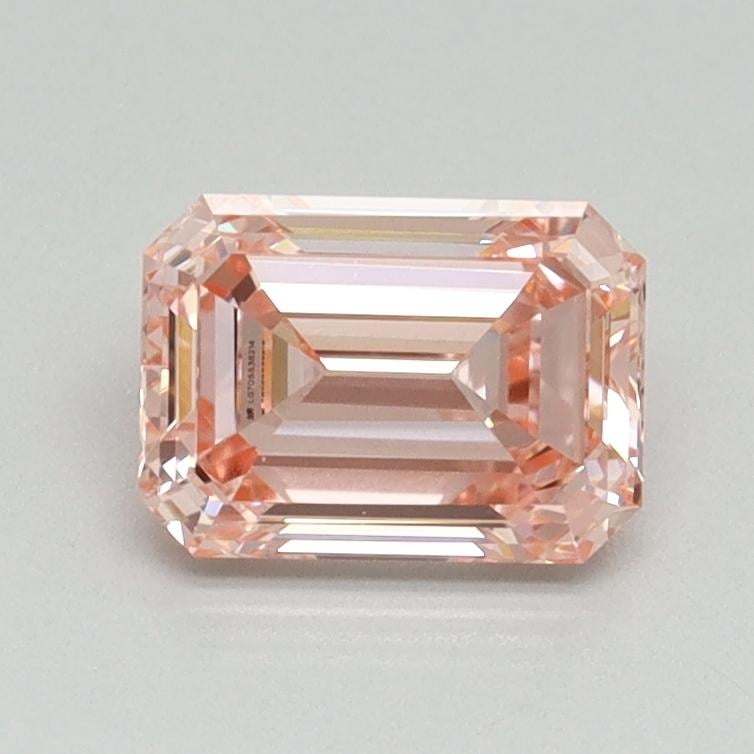 1.08 Ct. Fancy Intense Pink Emerald Lab Grown Diamond
