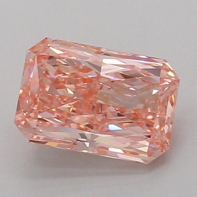 2.07 Ct. Fancy Vivid Pink Radiant Lab Grown Diamond