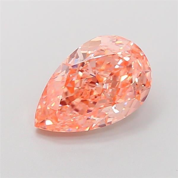 2.04 Ct. Fancy Intense Orange Pear Lab Grown Diamond